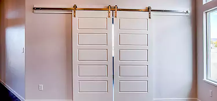 Glass Barn Door with Installation Hardware Kit Houston