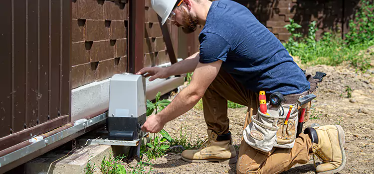 Electric Driveway Gate Installation Houston
