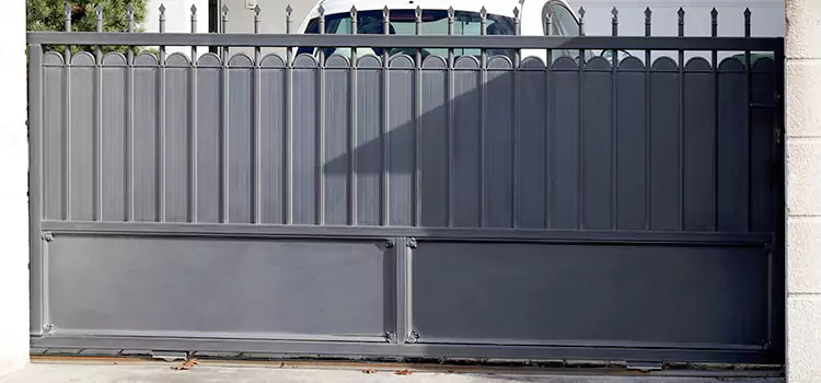 Metal Driveway Gate Installation Houston