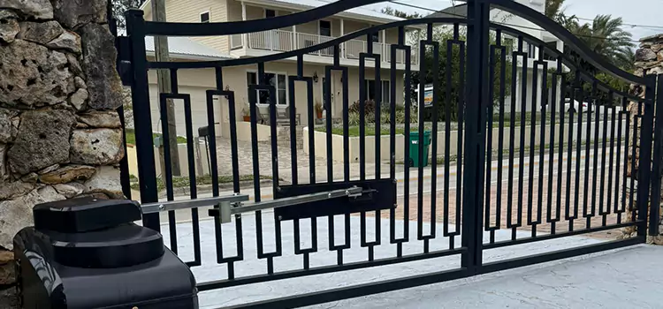 Swing Gate Opener with Keypad Houston